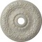 Ekena Millwork Swindon Ceiling Medallion (Fits Canopies up to 6 1/8"), 24"OD x 4"ID x 1 1/2"P, Pot of Cream Crackle CM24SWPCC - alternate 1